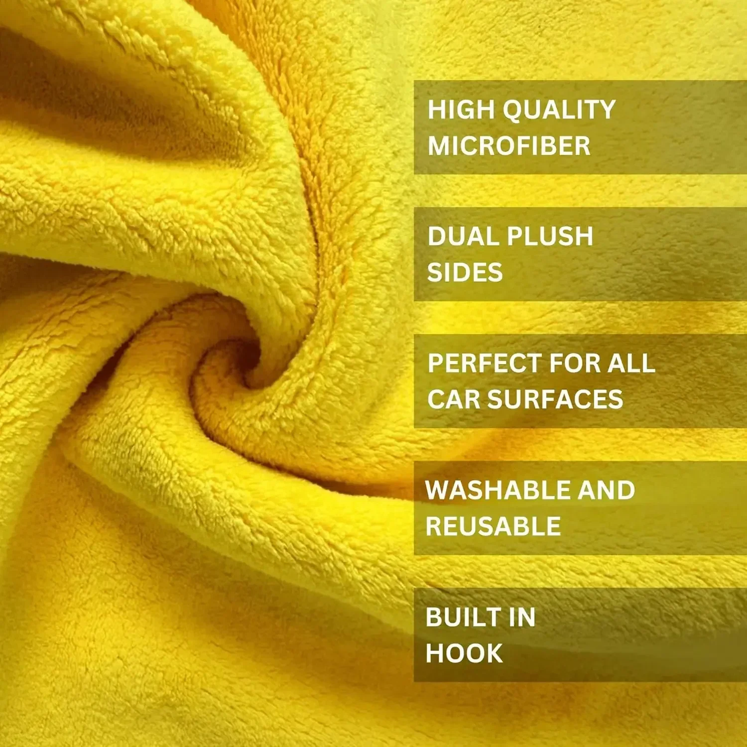 1/10pcs Car Wash Microfiber To - Microfiber Car Drying Towel Super Absorbent 评论和价格
