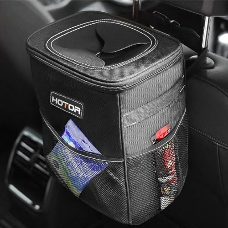 Car Trash Can with Lid and Sto - Waterproof Car Trash Can With Lid 评论和价格