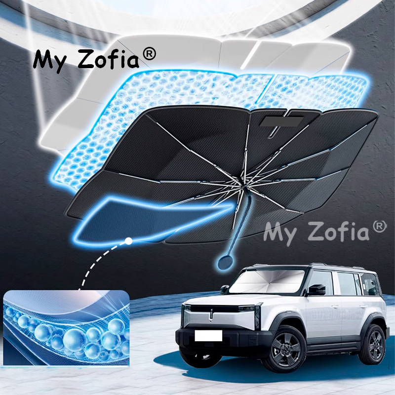 For iCAUR 03 Jaecoo j6 iCAR 03 - Car Sunshade Windshield Umbrella Foldable 评论和价格