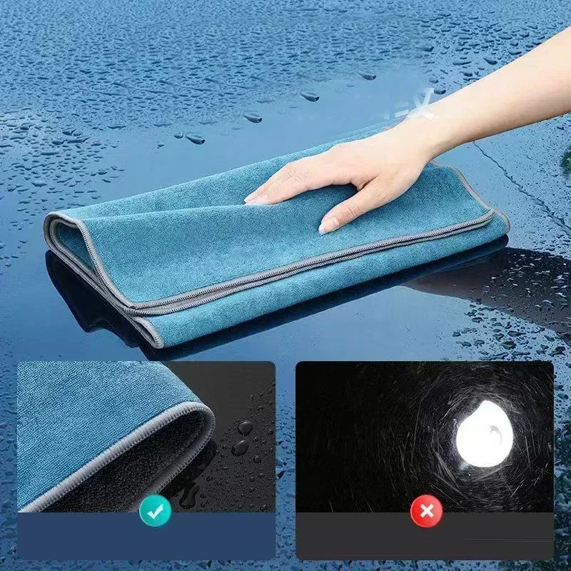 Plush Short Pile Microfiber To - Microfiber Car Drying Towel Super Absorbent 评论和价格