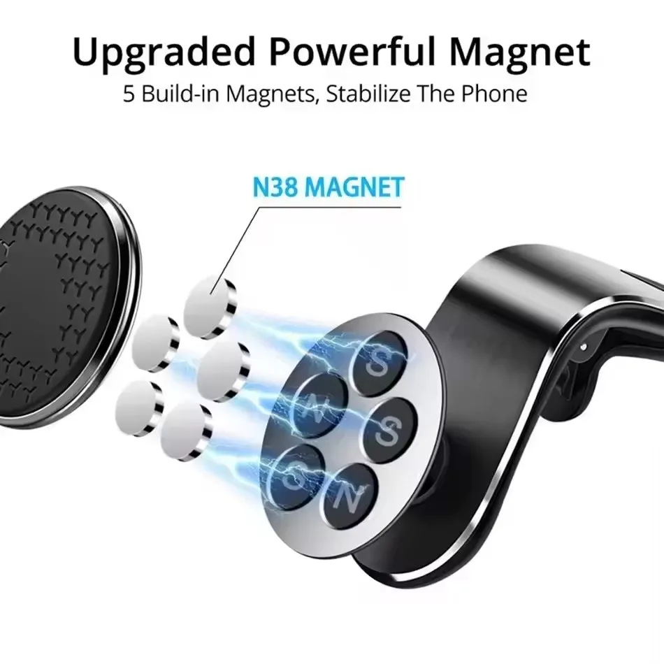 Magnetic Car Phone Holder Stan - Magnetic Phone Holder For Car Vent 评论和价格