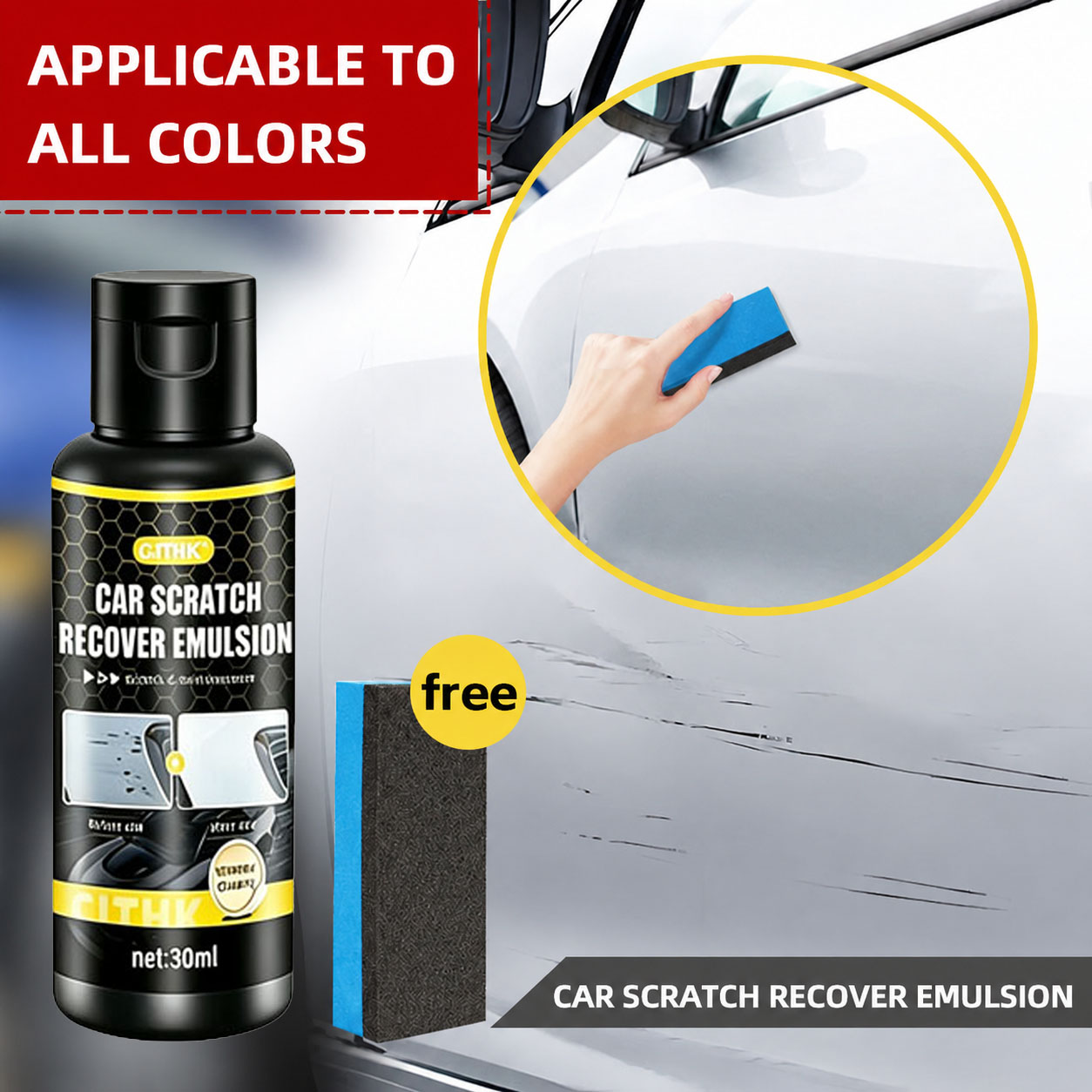 Car Scratch Remover Anti Scrat - Car Scratch Repair Polishing Wax Paste 评论和价格
