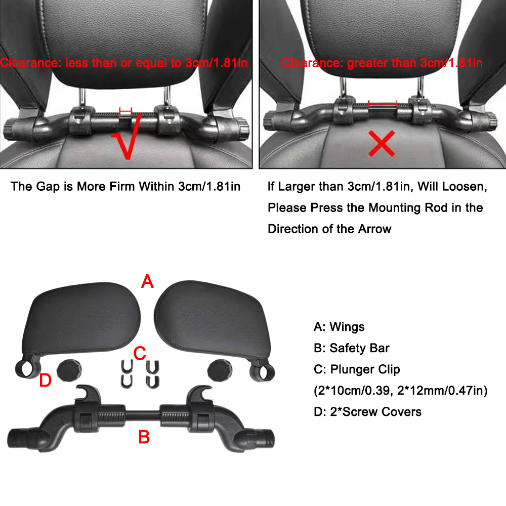 Car Neck Headrest Pillow Cushi - Memory Foam Car Neck Pillow Lumbar Support 评论和价格