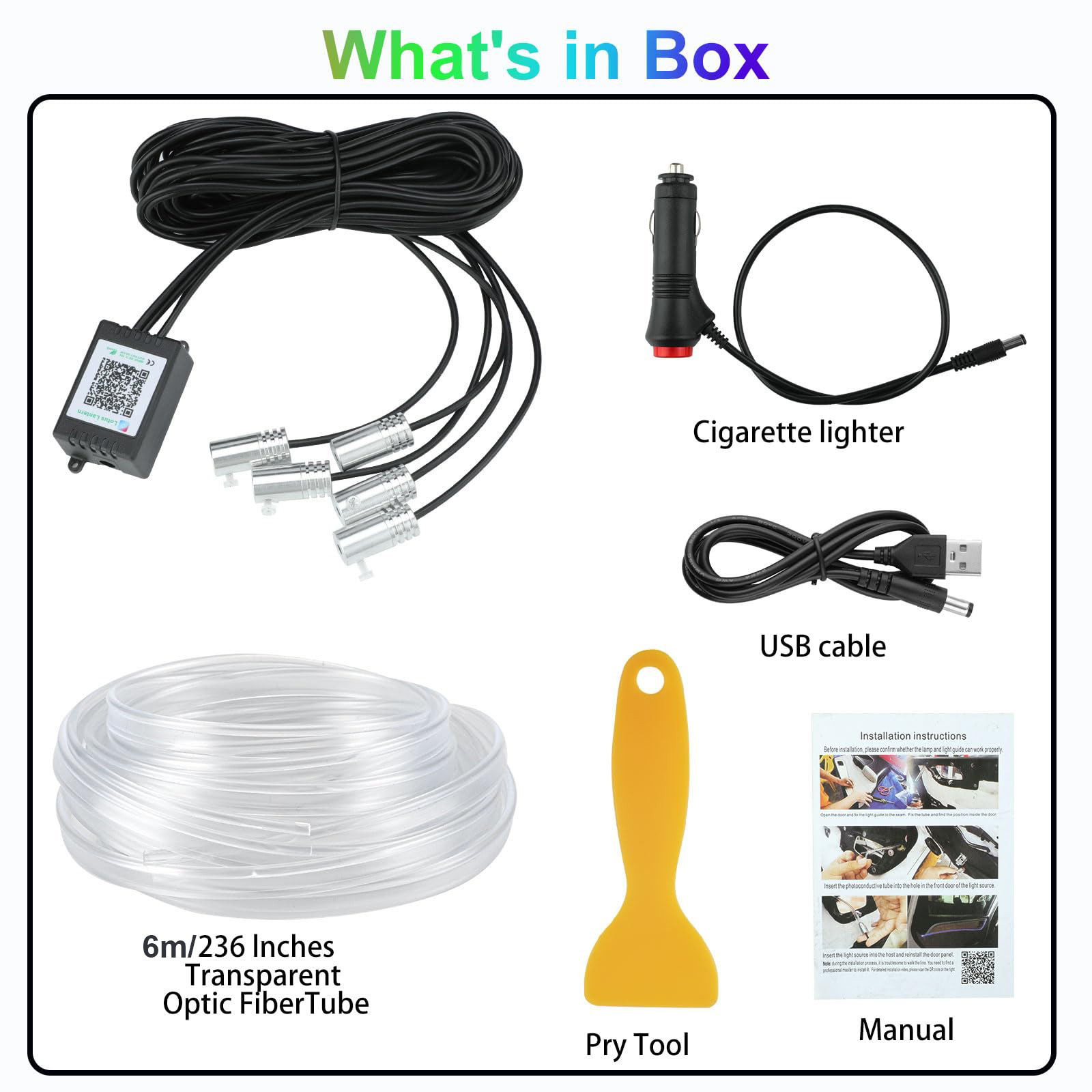 DIY Flexible Neon Light 12V RG - Led Ambient Interior Car Lights App Control 评论和价格