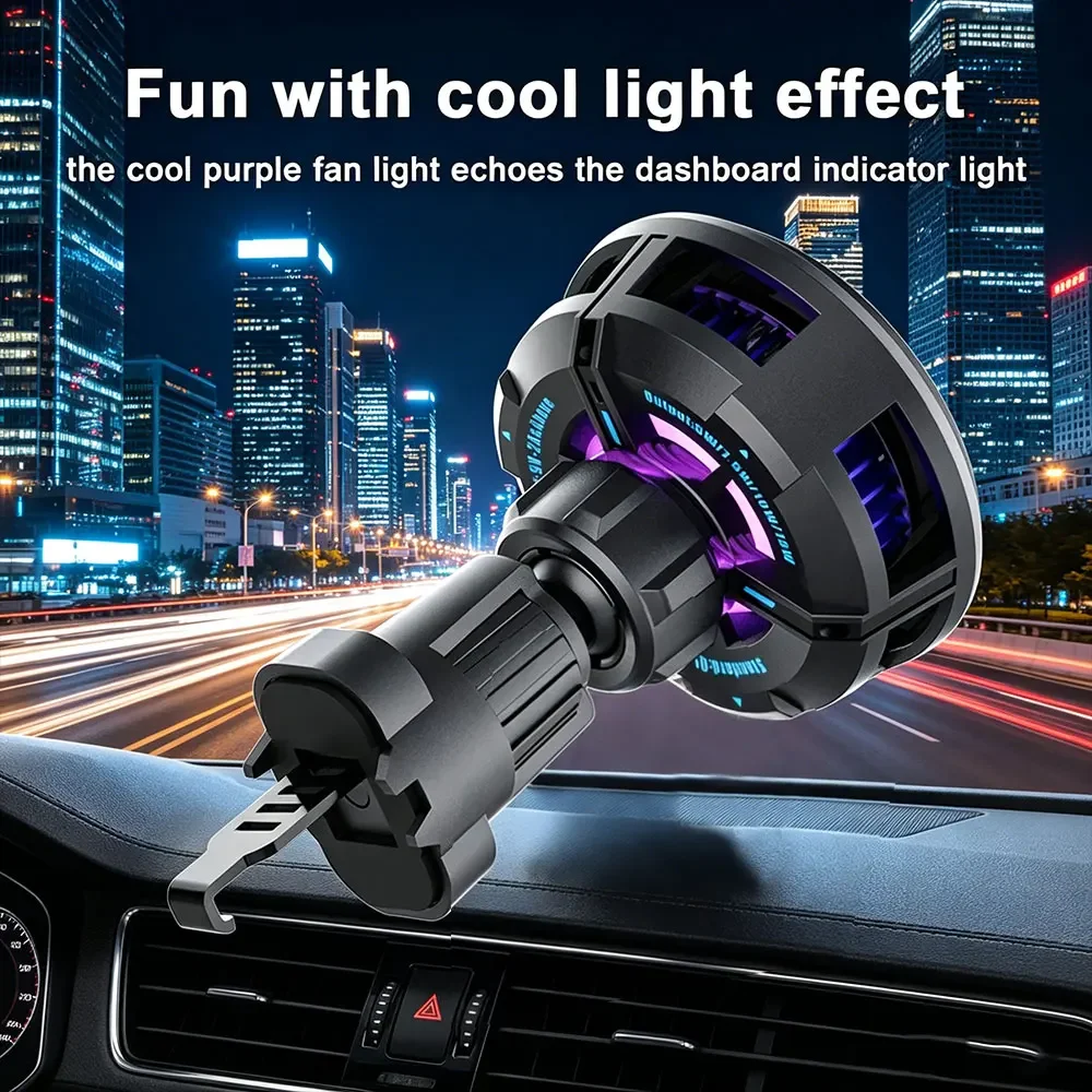 15W Ice Cooling Magnetic Wirel - Magnetic Phone Holder For Car Vent 评论和价格